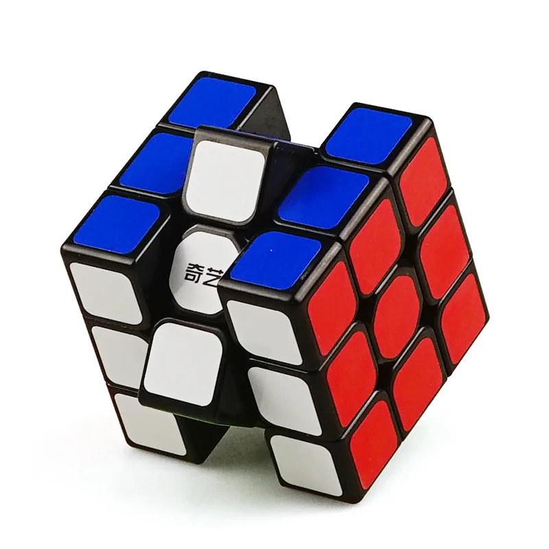 Кубик Рубика Qiyi Профессиональный 3x3x3 наклейка скоростной скручивающийся пазл
