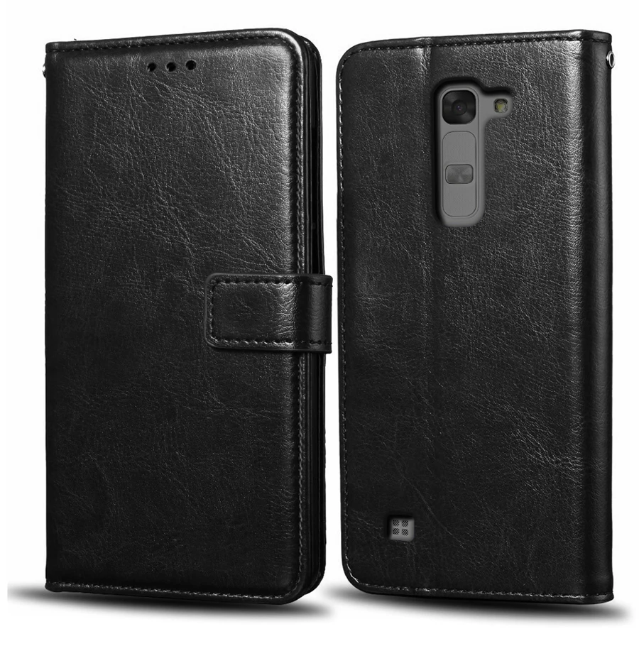 Кожаный чехол-бумажник для LG Magna H502F H522Y G4c H525N H500F, откидной Чехол для телефона с отделениями для карт, подставка, держатель Funda H500F Volt 2 LS751