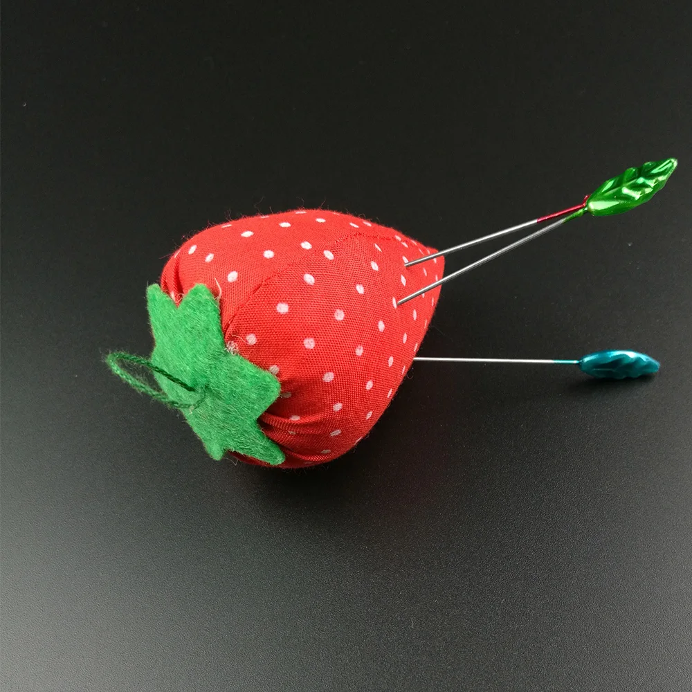 2 шт. DIY ремесло клубника дизайн ИГЛА ДЕРЖАТЕЛЬ подушки набор для шитья pinbucks PP