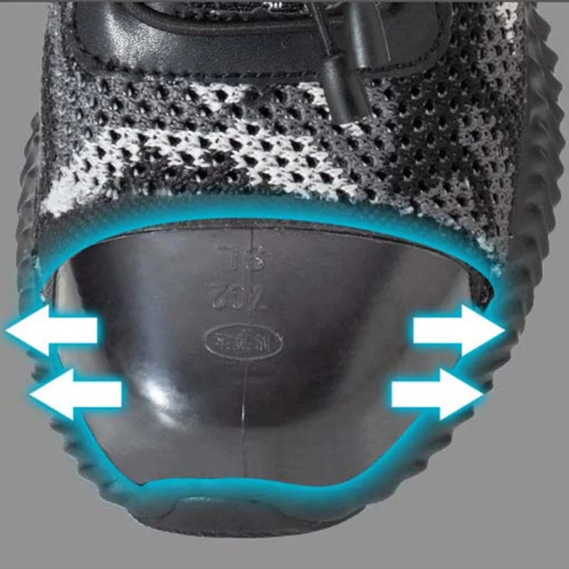 Мужские защитные рабочие ботинки уличные кроссовки со стальным носком Военные