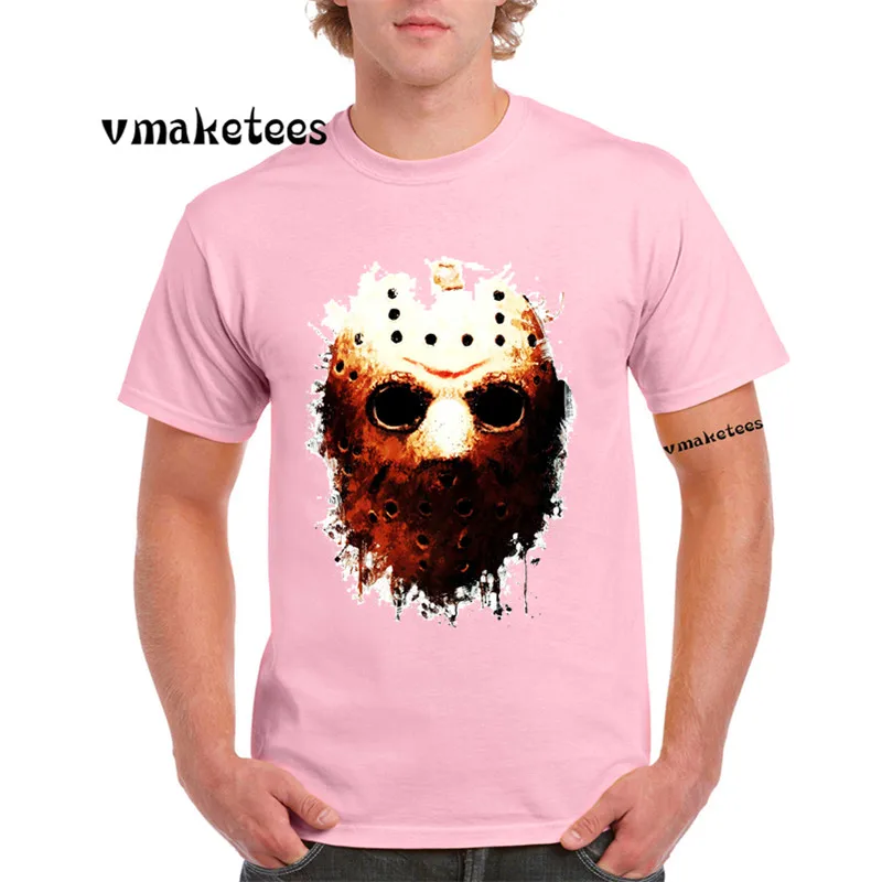 Мужская футболка с принтом Америка ужас пятница 13 Джейсон летняя повседневная