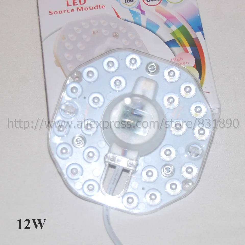 Светодиодная плата Umaked для потолка 220 в пост. Тока 12 Вт 18 24 36 smd2835 алюминиевый