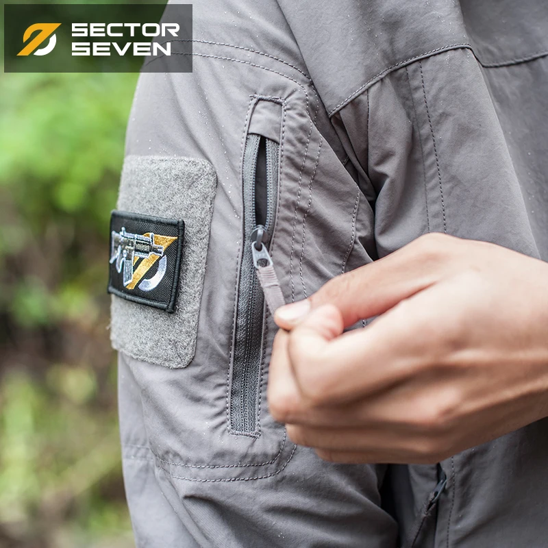Ветрозащитная куртка Sector Seven Cordura легкая из мягкого материала Всесезонная