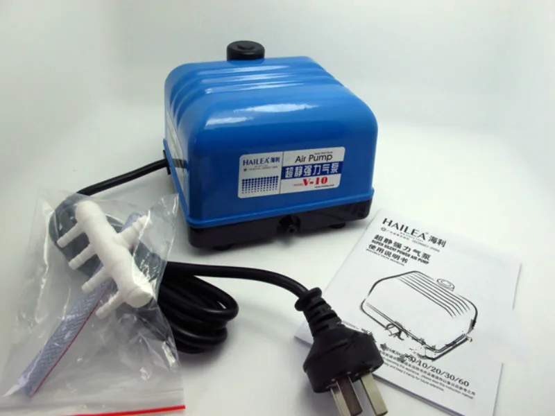 10 Вт большой поток для аквариума электромагнитный воздушный компрессор мощный