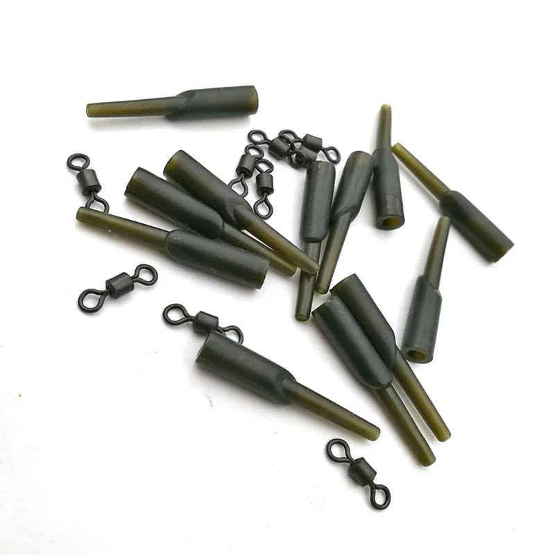 20 шт./пакет для ловли карпа Безопасная зона пробежки резиновая втулка поворотные