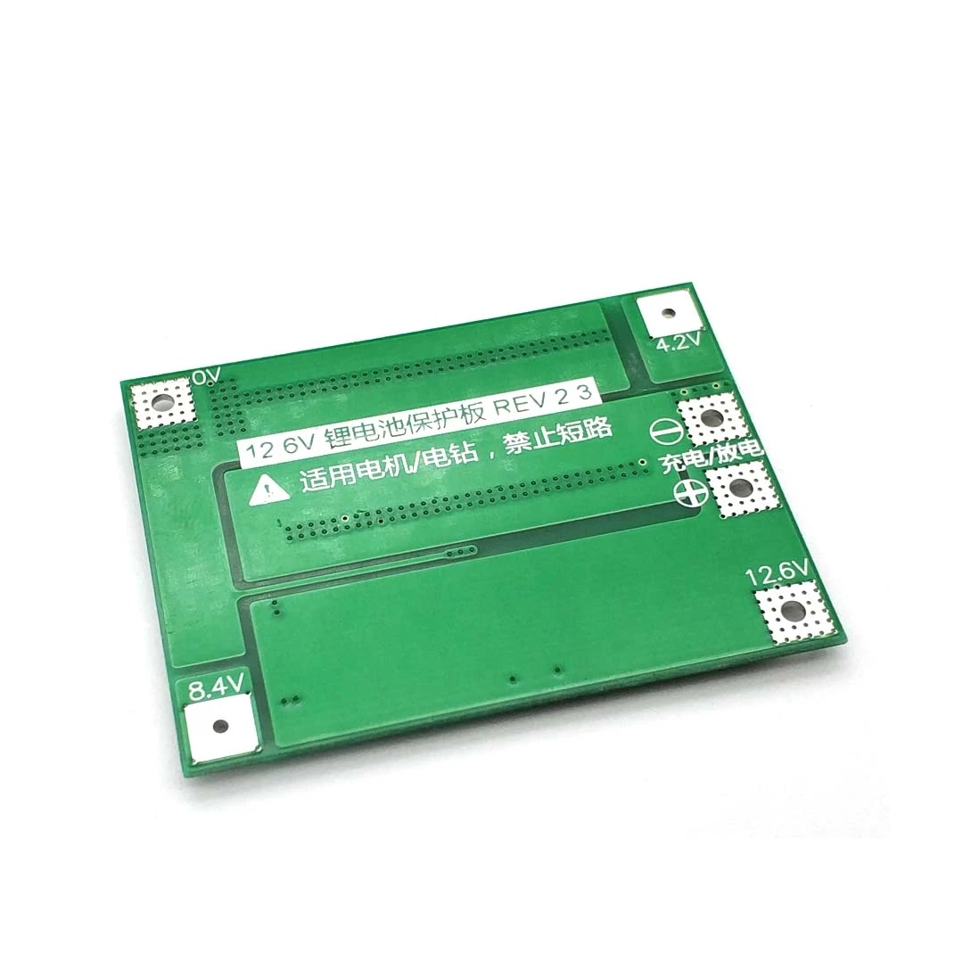 3S 40A литий-ионная аккумуляторная батарея Защитная плата PCB BMS для сверлильного двигателя 11,1 V 12,6 V Lipo ячеечный модуль(улучшенная версия