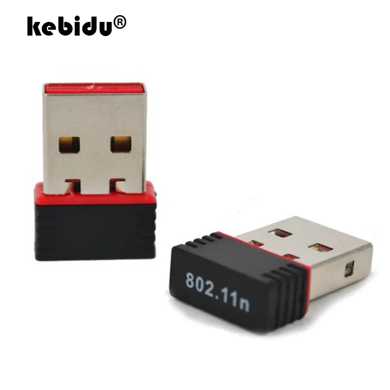 

kebidu2019 Mini 150Mbps USB WiFi adapter Wireless Network Card LAN Adapter 150M 802.11n/g/b wi-fi adapters wi fi For PC Computer