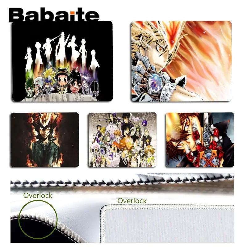 Babaite горячая Распродажа аниме kateкё Hitman Reborn Высокая скорость новый коврик для мыши
