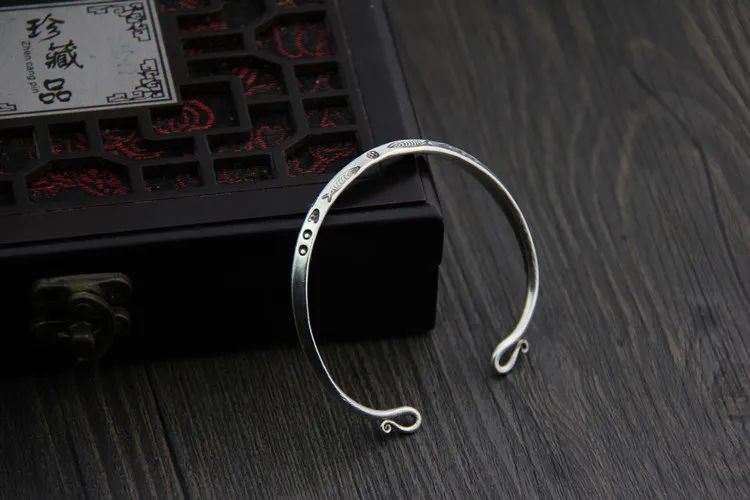 C &amp R Настоящее серебро 999 пробы браслет для женщин маленькая рыба Открытие