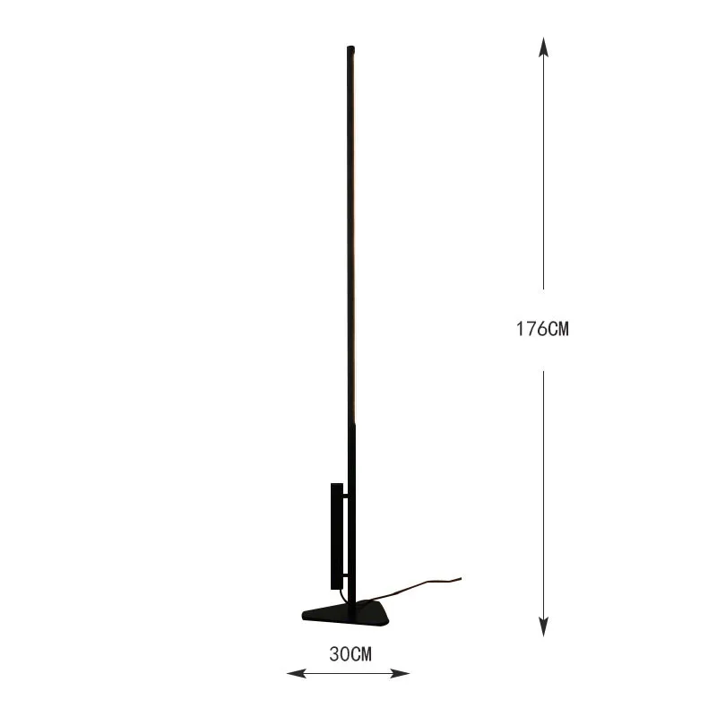 Пост современный светодиодный торшер Гостиная Спальня Studio полосы T5 трубка