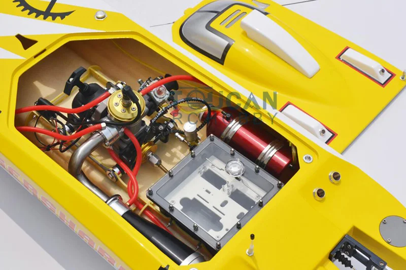 G30F ARTR катамаран 50 &quotстекловолокно 30CC двигатель газ RC лодка водяного охлаждения