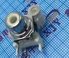 AV с гнездом ядро 2 pin отверстие для сиденья PCB пайка RCA Аудио Видео Джек lotus seat AV1-8.4-8D
