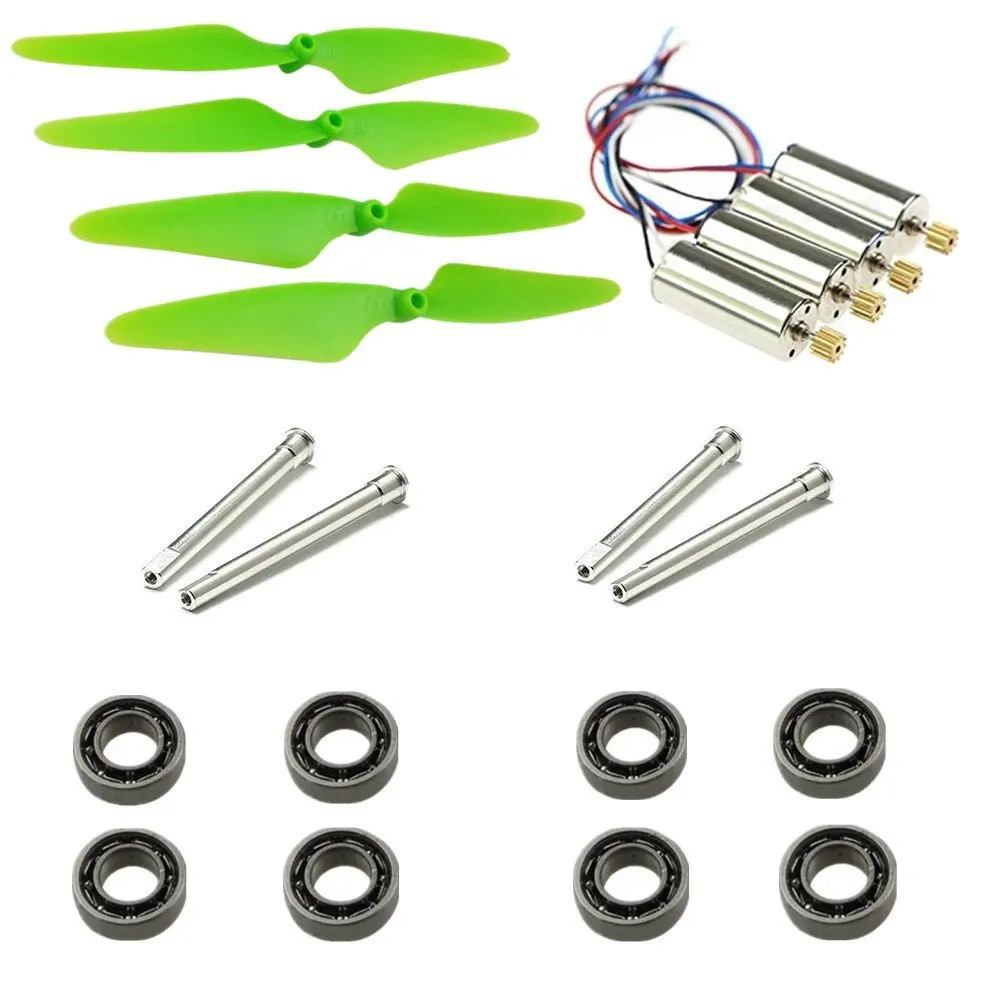 Квадрокоптер Hubsan H502E H502S RC + CCW CW с металлическими редукторными двигателями