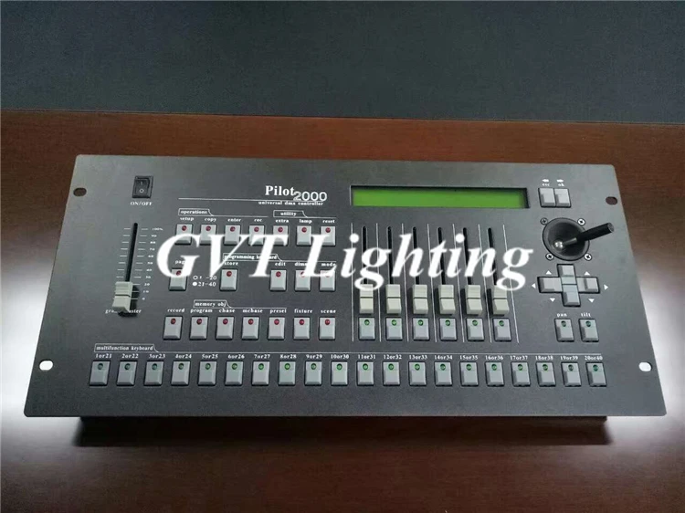 Бесплатная доставка Пилот 2000 DMX512 Контроллер сценического Света контроллер DMX