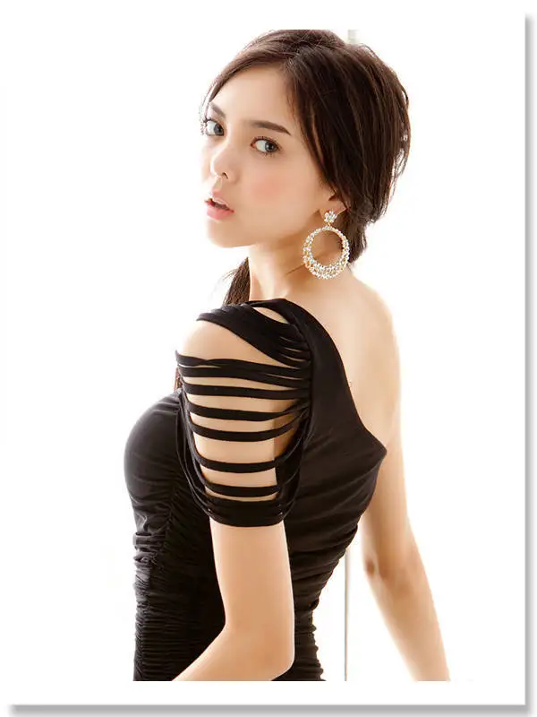 New 2014 spring summer dress casual sexy new womens Court style Retro Lace vest girl |
