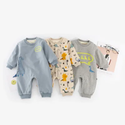 

Baby Girl Clothes Kids Christmas Clothes Fashion New Baby Boys Cartoon Printed Cotton Rompers Toddler Jumpsuit Newborn Infant