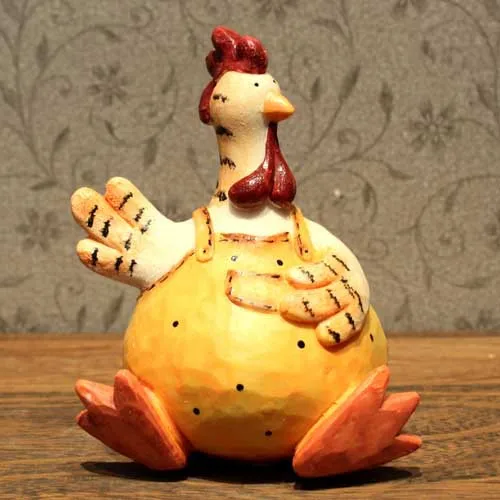 Лидер продаж 2 искусства полимерная Пасхальная декоративная статуэтка в виде