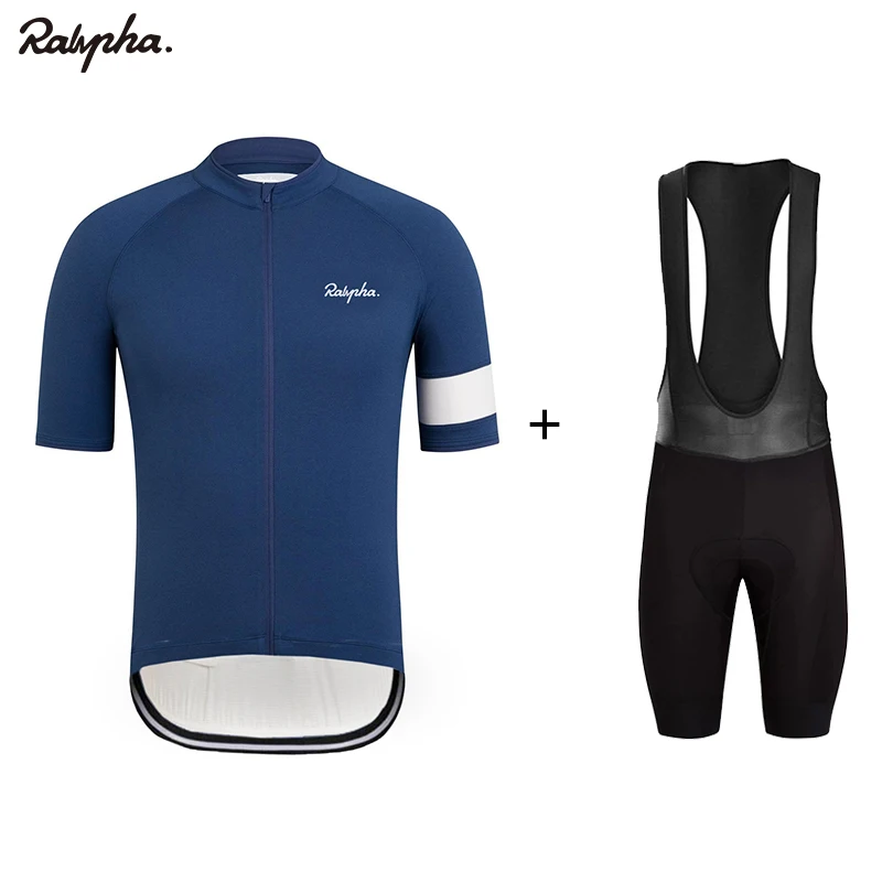 Raphaing Ropa Ciclismo Велоспорт Джерси нагрудник шорты набор быстросохнущая гелевая