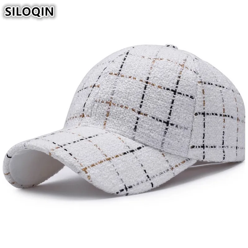

SILOQIN Women's Ponytail Hats Cotton Baseball Caps For Men Women Snapback Cap Adjustable Size High Quality Brands Hat Unisex