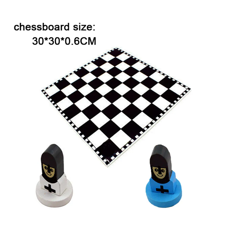 BSTFAMLY Chessman деревянный Шахматный набор игра международных шахматных складных