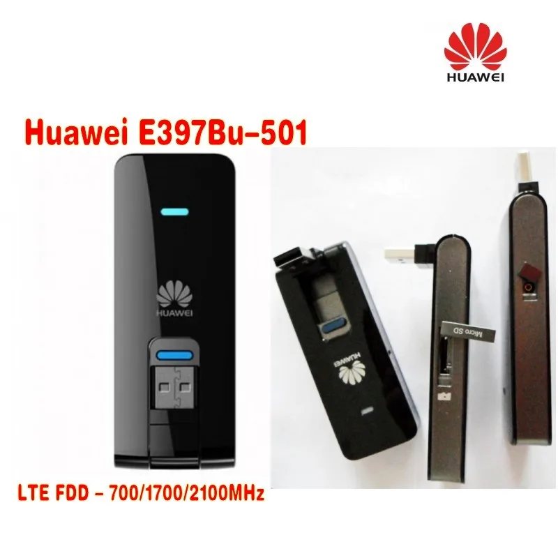 Lot of 2pcs Huawei E397Bu-501 Original Brand New Unlock 75Mbps Huawei 4G Modem Wifi With Sim Card Slot Support LTE FDD