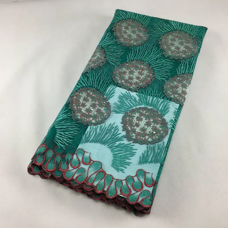 Высокое качество Африканский тюль Кружево чистая гипюр 049 Бесплатная доставка 5