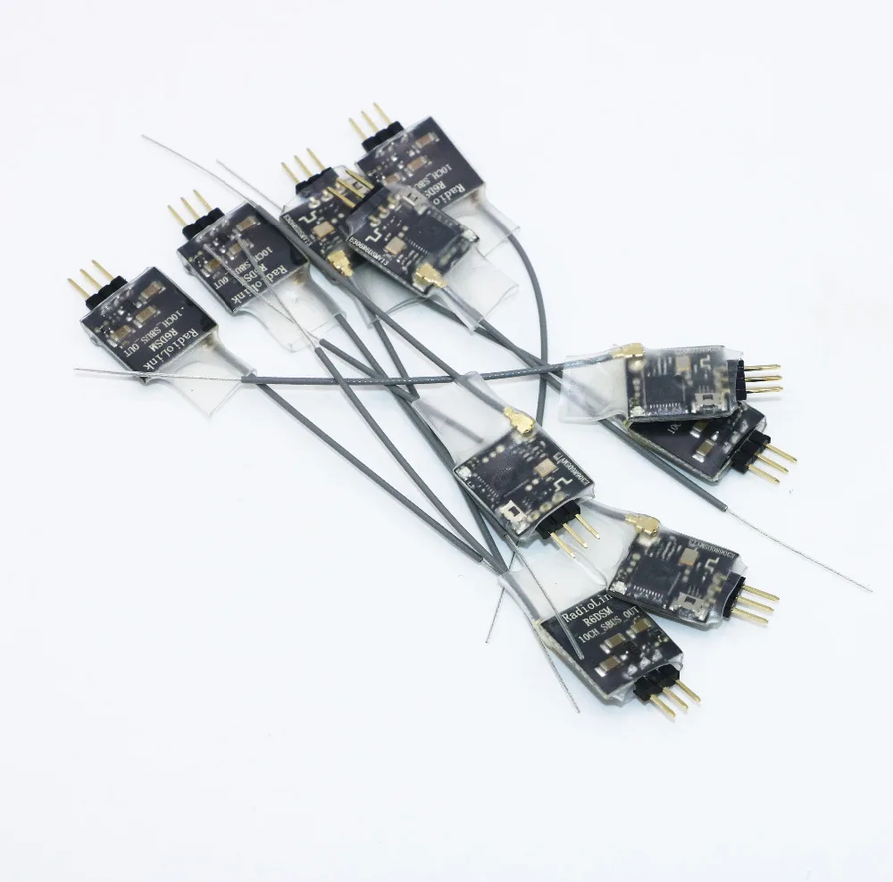 Radiolink R6DSM 2.4G 10 channels Receiver DSSS FHSS Spread Spectrum for Transmitters AT9 AT9S AT10 AT10II | Игрушки и хобби