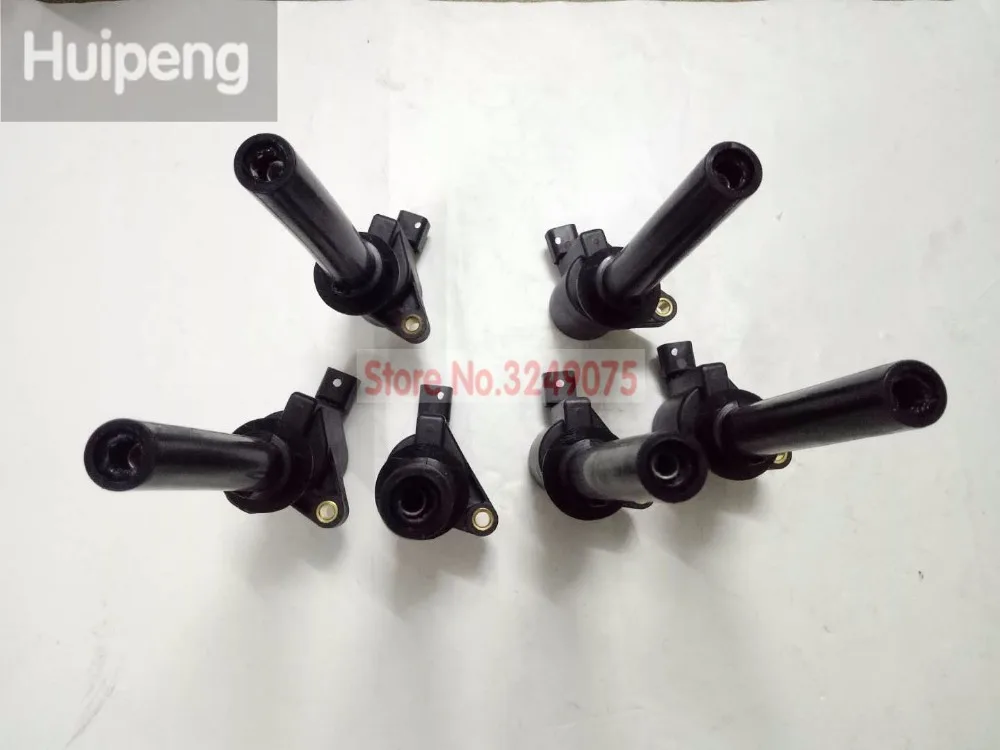 6 шт. Катушка зажигания для FORD DG500 FD502 01-08 для FORD ESCAPE 3,0 V6 MERCURY для MAZDA 1L8U-12A366-AA