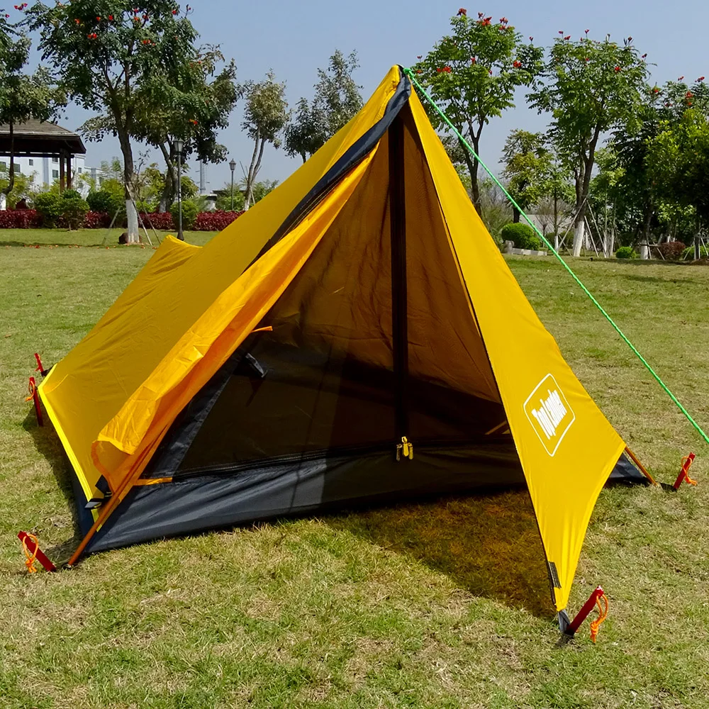 A Tower Ultralight Tent 1 Person Camping Hiking Mountain Backpacking Waterproof Single Bivvy 20D Silicone One Man | Спорт и