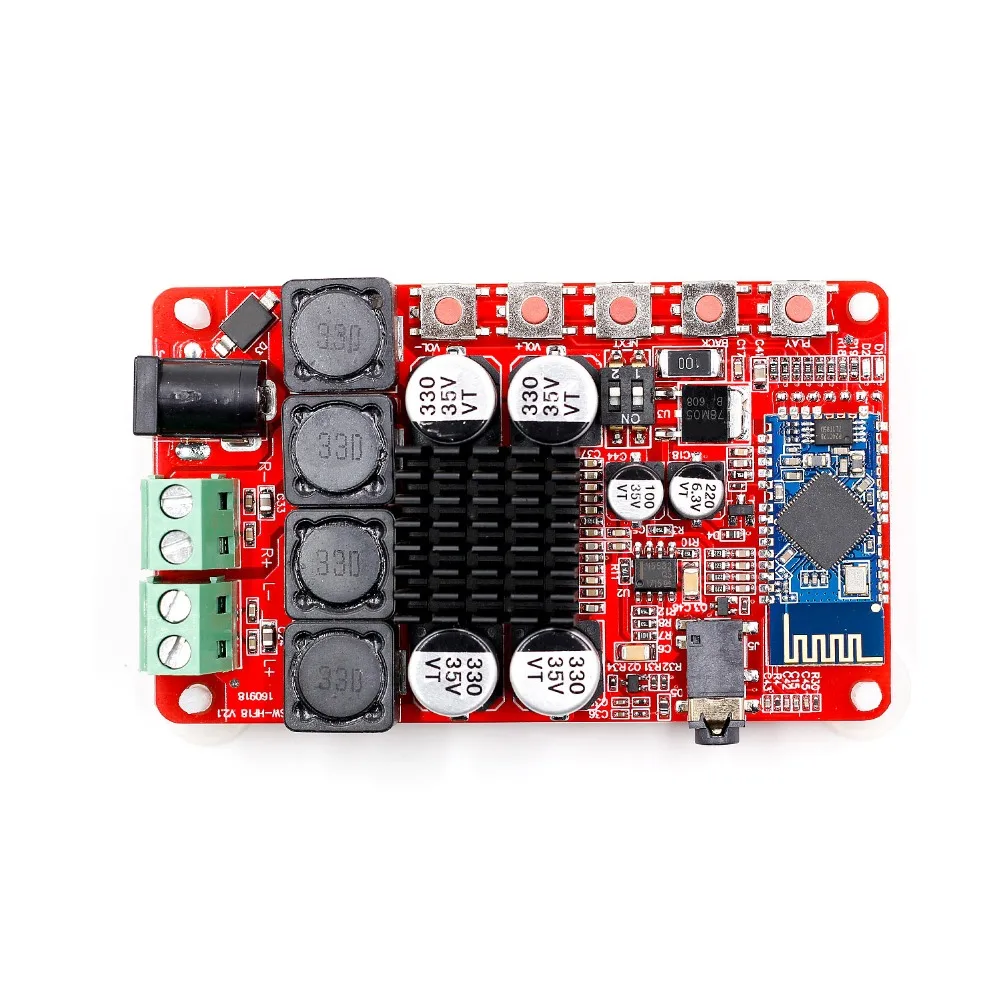 25 Вт+ 25 Вт TDA7492 CSR8635 беспроводной Bluetooth 4,0 аудио приемник усилитель доска NE5532 предусилитель