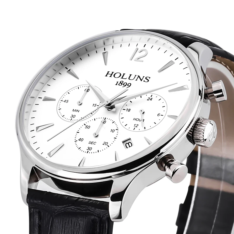 Кварцевые водонепроницаемые часы с кожаным ремешком.|wristwatch brand|wristwatch for menwristwatch mens