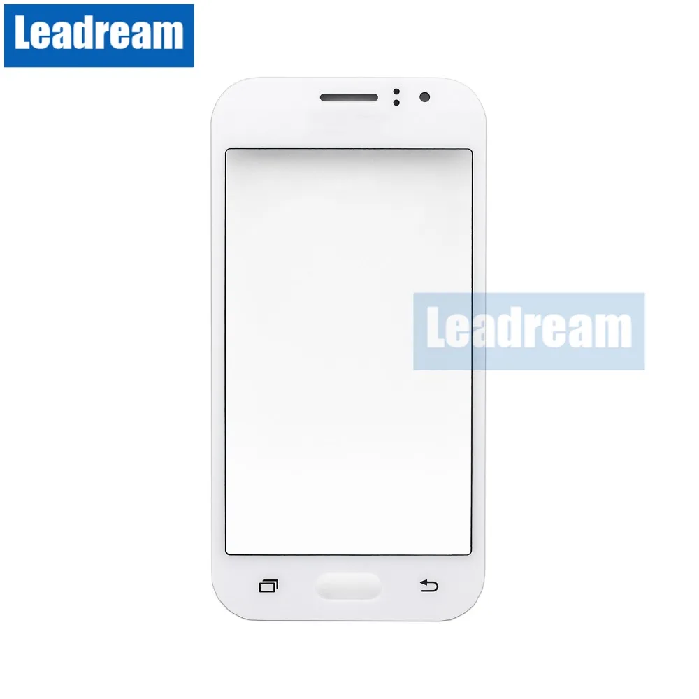 Leadream 100 шт./лот топ для Samsung Galaxy J1 2015 J100 J100F внешняя стеклянная крышка панель экрана