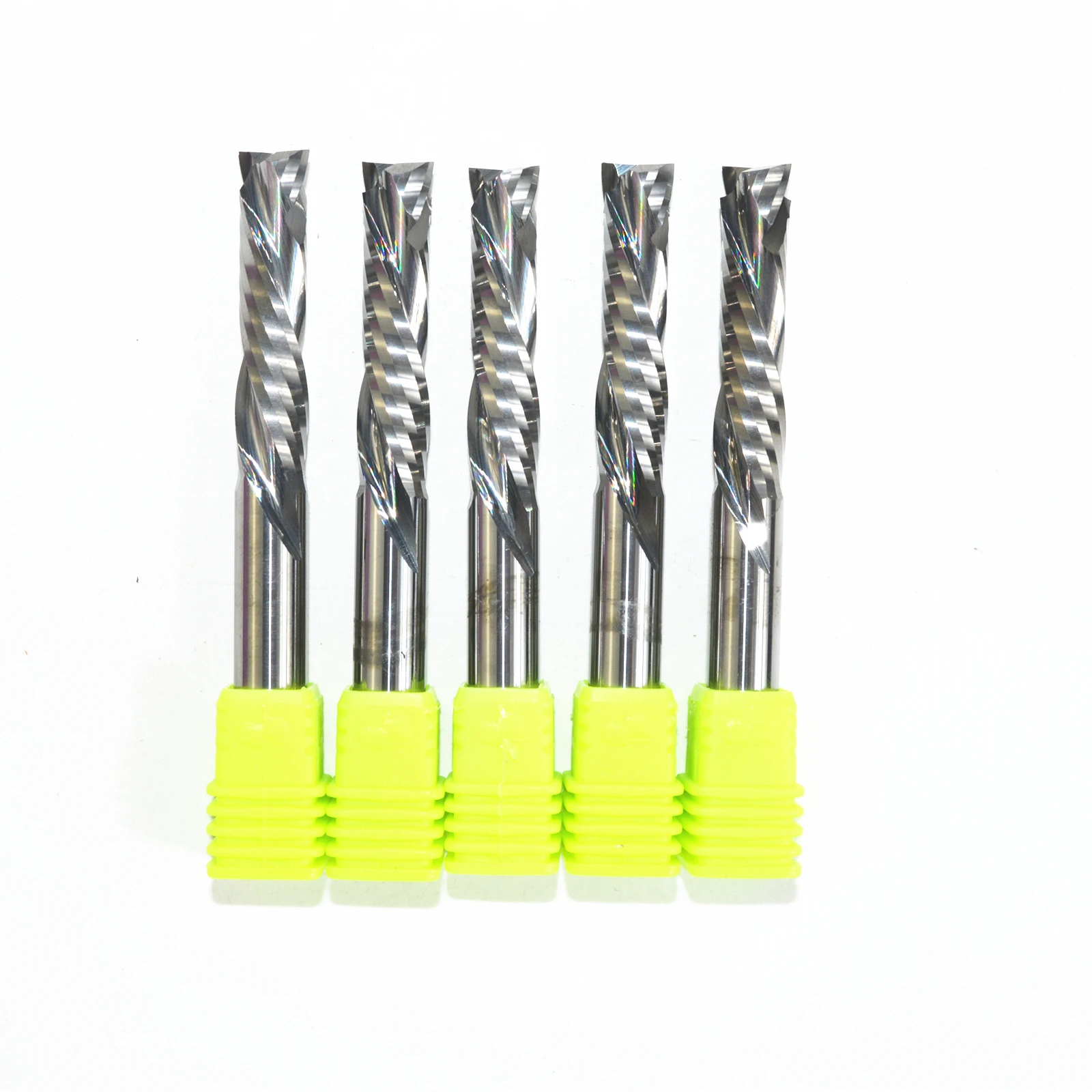 Спиральная карбидная фреза с двумя канавками 8 мм x 35 5 шт.|cutter|tool extensioncutter pipe |