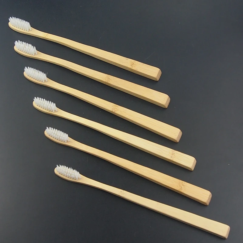 DR. PERFECT 24 шт./лот квадратная бамбуковая зубная щетка Оптовая Продажа Экологичная