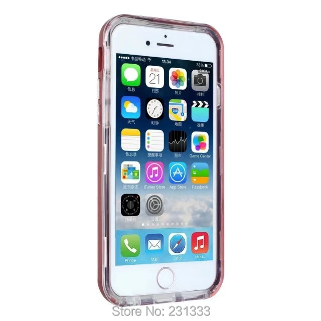 Алмазный Блестящий Гибридный Жесткий ПК ТПУ гелевый Чехол для Iphone 7 Plus I7 7PLUS 6 6S I6