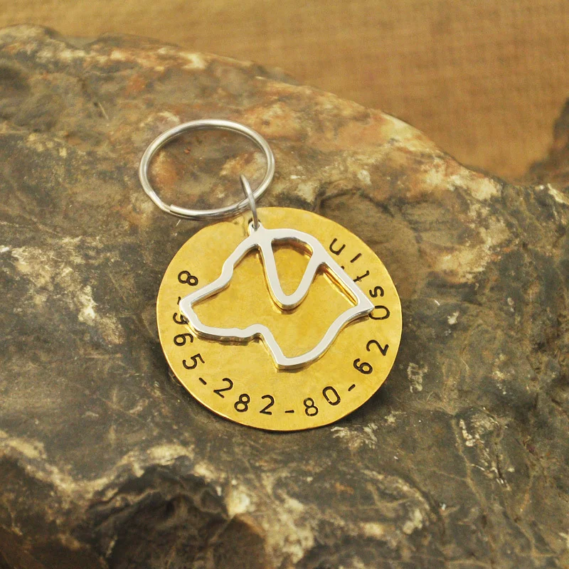 

Labrador dog tag custom dog tag, Identification Tag, Copper Dog ID Tags