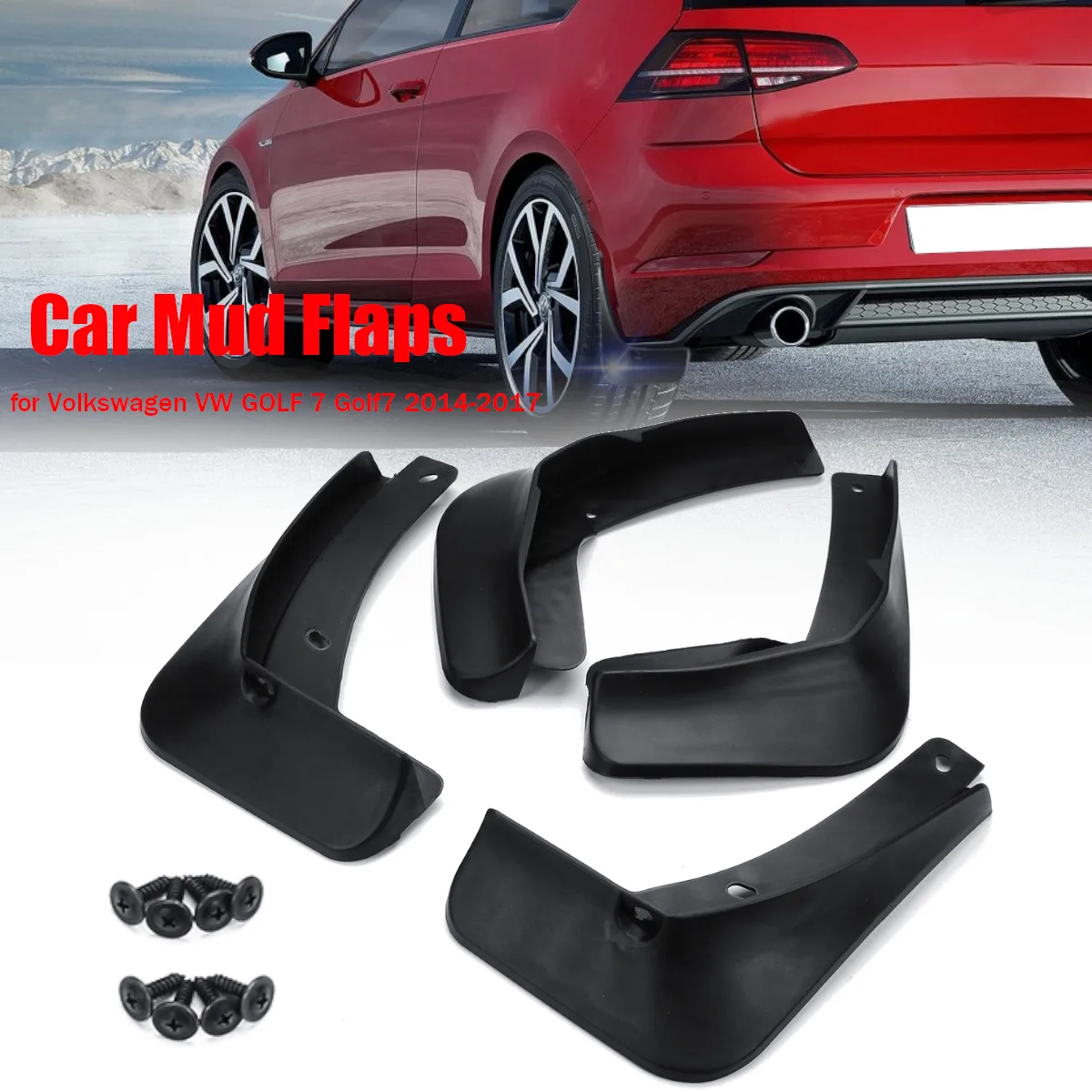 Автомобильные аксессуары Брызговики для VW Golf 7 MK7