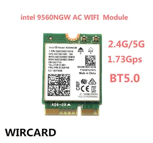 WIRCARD двухдиапазонный беспроводной AC 9560 для Intel 9560NGW 802.11ac NGFF Key E 2,4G5G 2x2 WiFi Карта BT 5,0