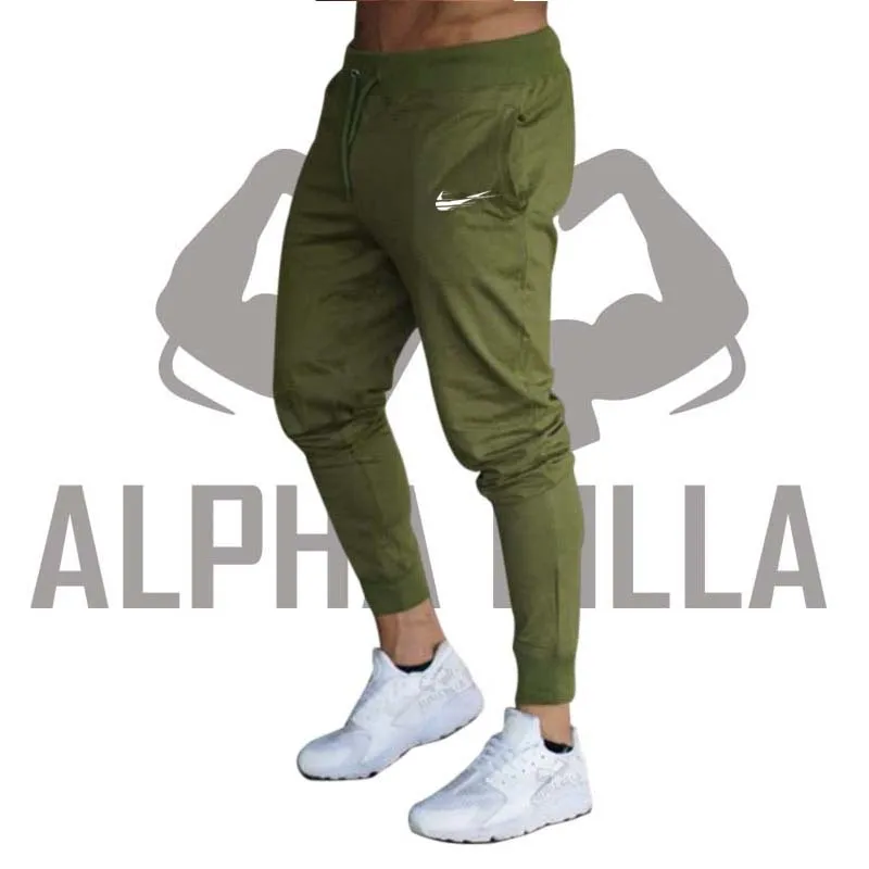 2019 новый мужской jogger Брендовые мужские брюки повседневные спортивные для