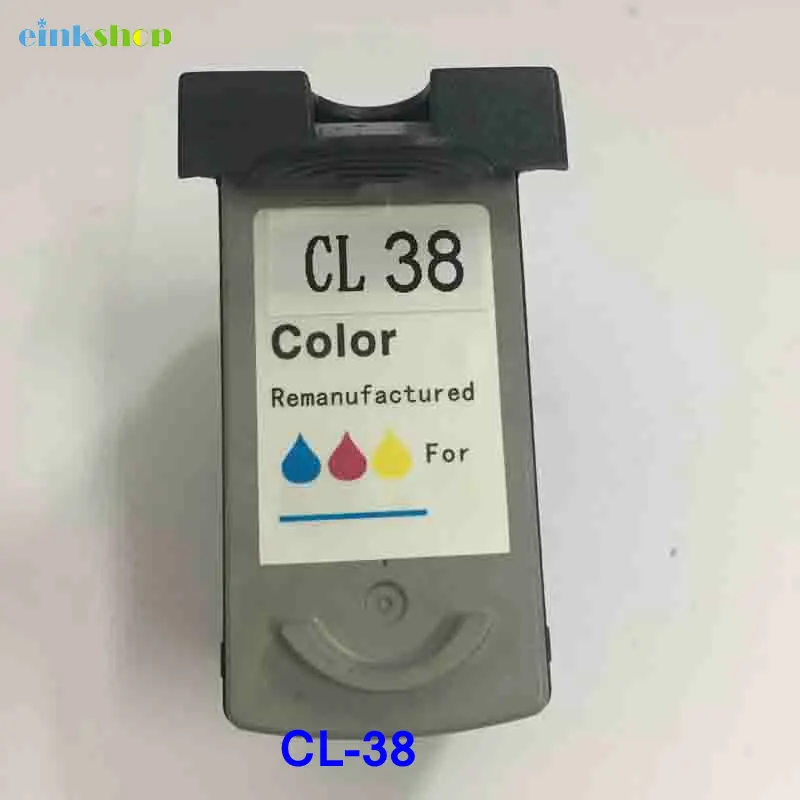 Чернильный картридж Einkshop CL 38 для Canon PIXMA MP210 MP140 MX300 IP1800 IP2600 MP470 MX310|ink cartridge|ink cartridge for