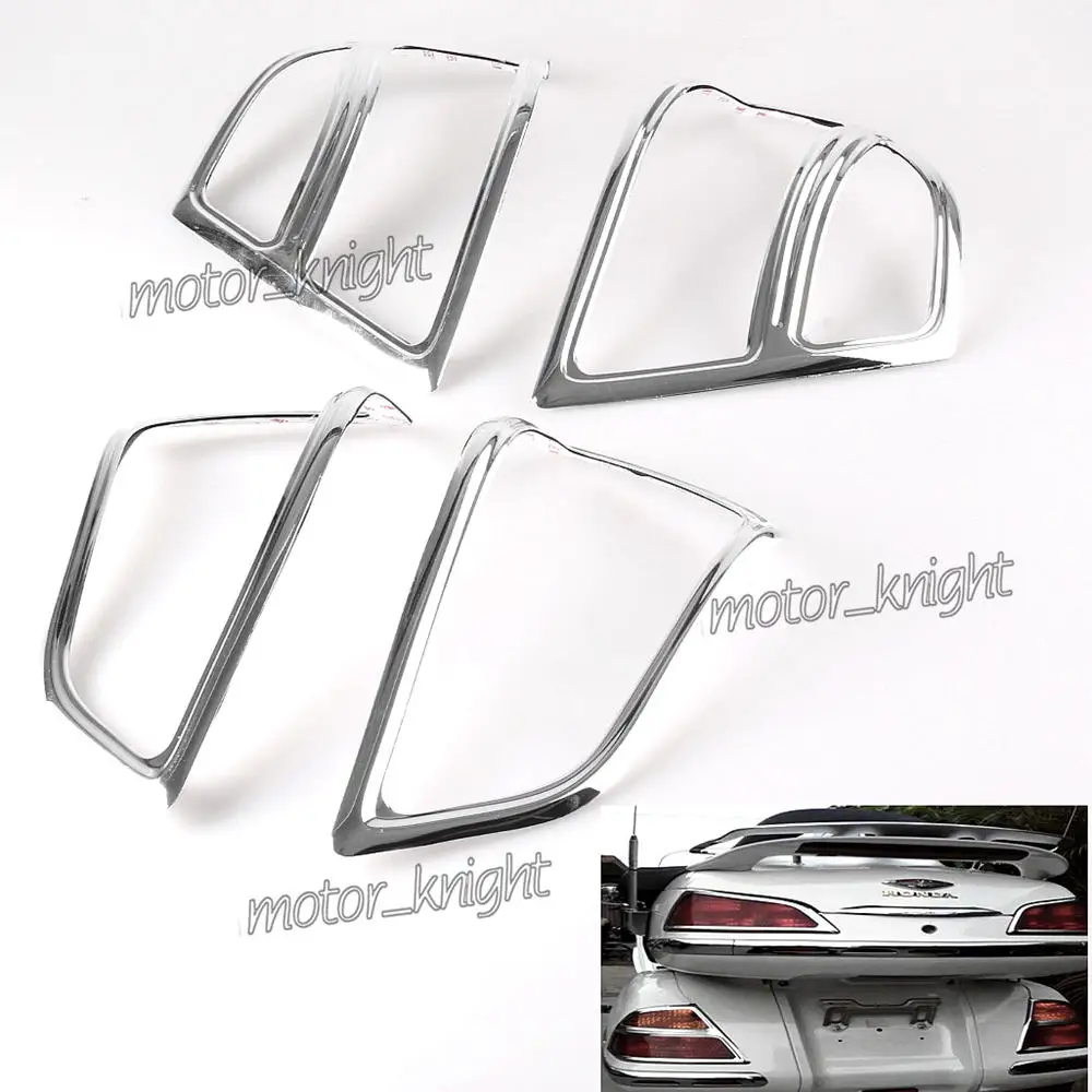 Для Honda Goldwing 1800 2001 2005 хромированная фреза решетка седельная сумка задние фонари