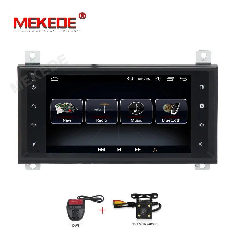 add camera dvr Mekede четырехъядерный android 8,1 автомобильный магнитофон gps dvd-плеер для JEEP Grand Cherokee 2011 2012 2013 gps Навигация стерео - Цвет: add camera dvr