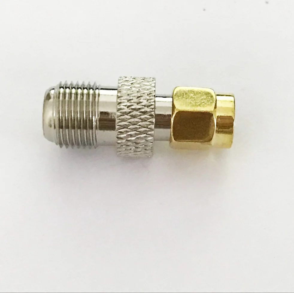 Разъем F гнездовой к SMA Штекер РЧ коаксиальный кабель адаптер разъем|connector f|connector
