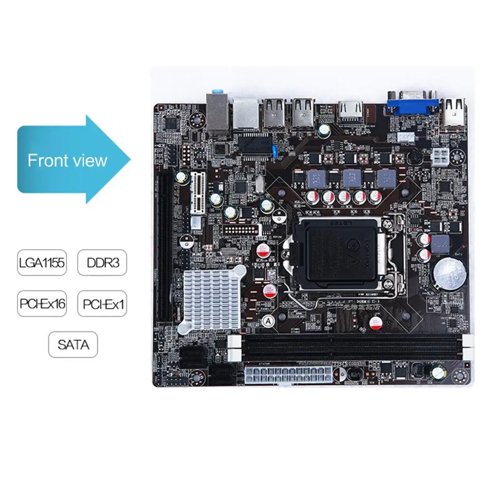 Новая P8H61-M LX3 PLUS R2.0 настольная материнская плата H61 Socket LGA 1155 I3 I5 I7 DDR3 16G uATX UEFI BIOS материнская плата