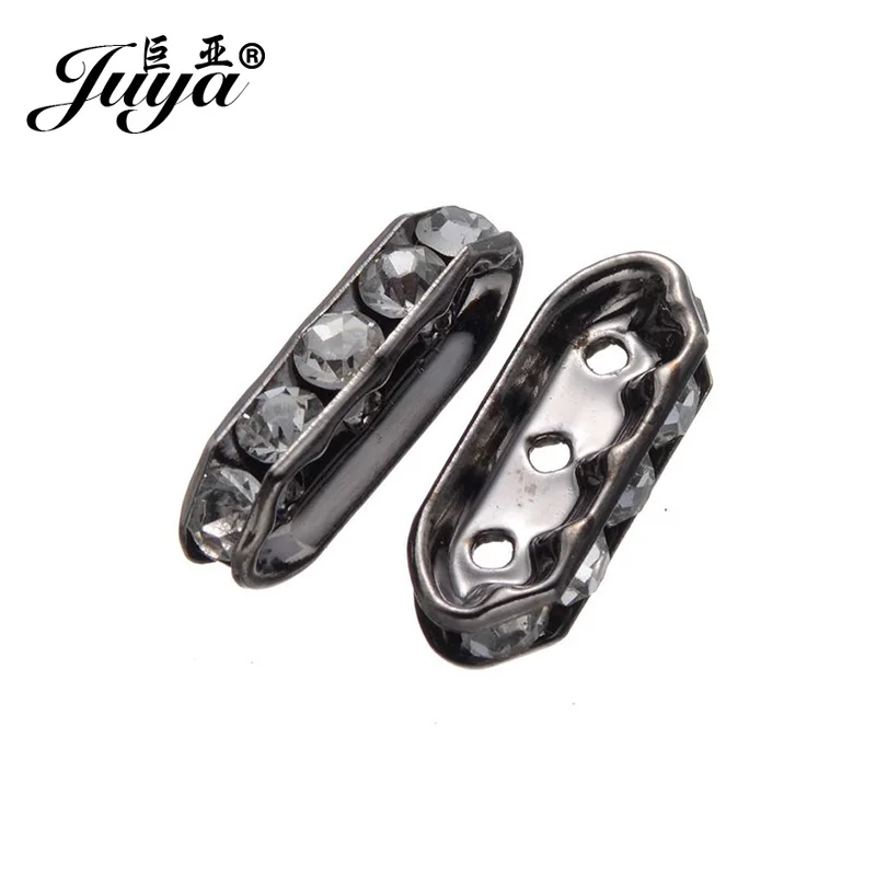 JUYA DIY ювелирные аксессуары Поставщик 17 8x7 1 мм 50 шт три отверстия соединитель