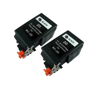 2x чернильный картридж bc20 совместимый с CANONA BC 20 bc BJC 4650/CANON 4000/4100/4200
