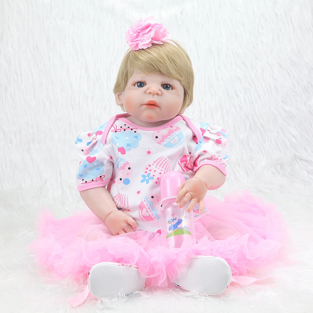

Forrsdor полностью мягкая силиконовая кукла-младенец 55 см, игрушки для девочек, 22 дюйма, реалистичные куклы-младенцы, виниловые модные куклы, ку...