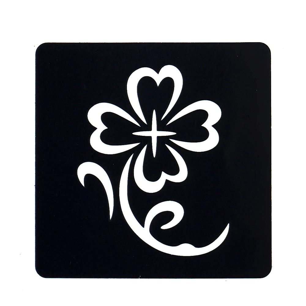 1 шт. временный трафарет для рисования хной женщин рисование боди арта