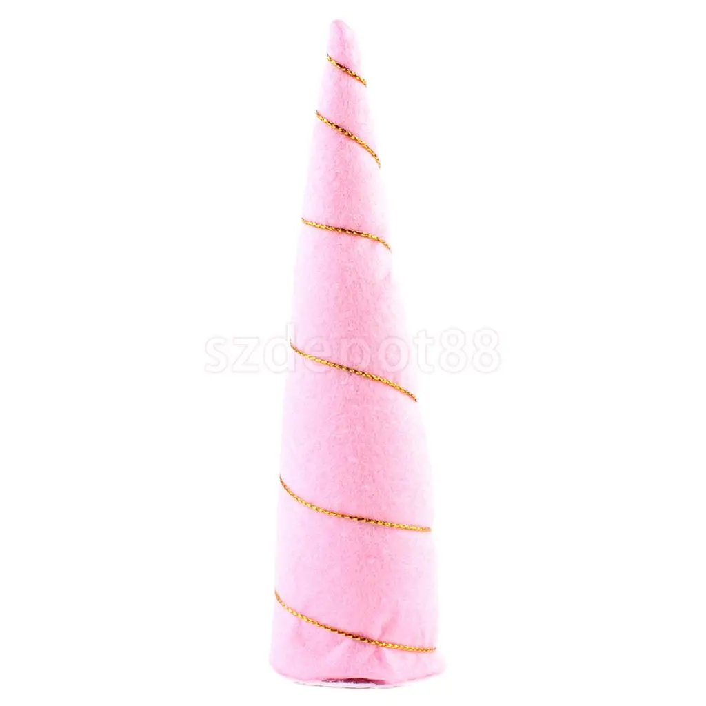 Головной убор с блестящим фетровым наполнителем в виде единорога рогом повязка