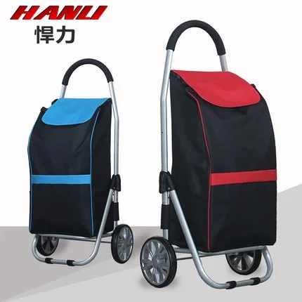 Рубашка тележка для покупок складная из алюминиевого сплава портативная